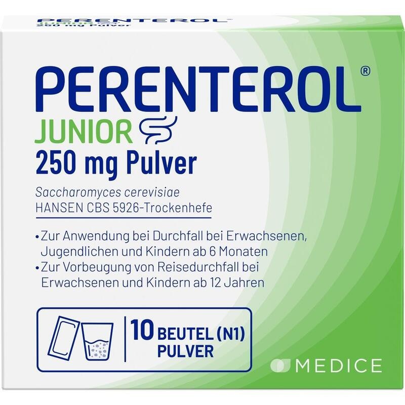 PERENTEROL Junior 250 mg Pulver Btl.