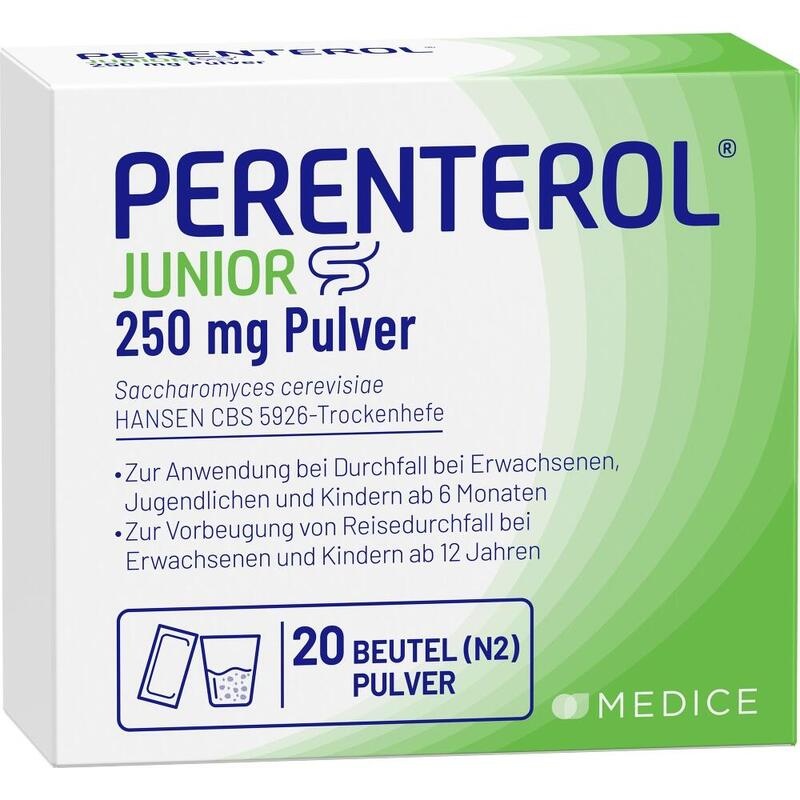 PERENTEROL Junior 250 mg Pulver Btl.