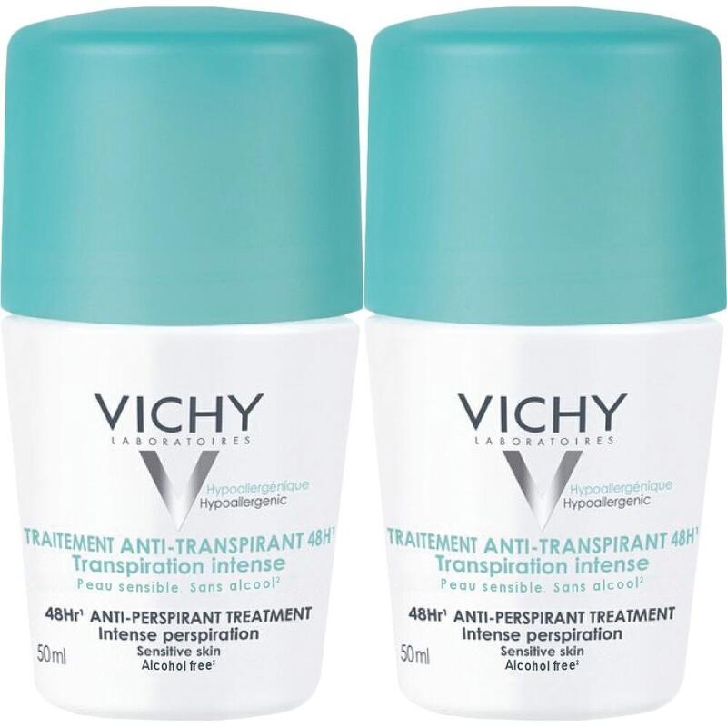 VICHY DEO Roll-on Antitranspirant 48h Doppelpack