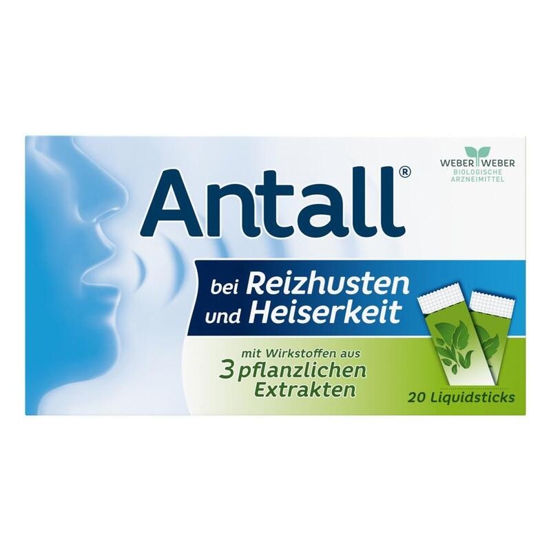 ANTALL bei Reizhusten und Heiserkeit Liquid Sticks