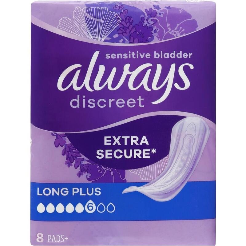 ALWAYS discreet Inkontinenz Einl.long plus