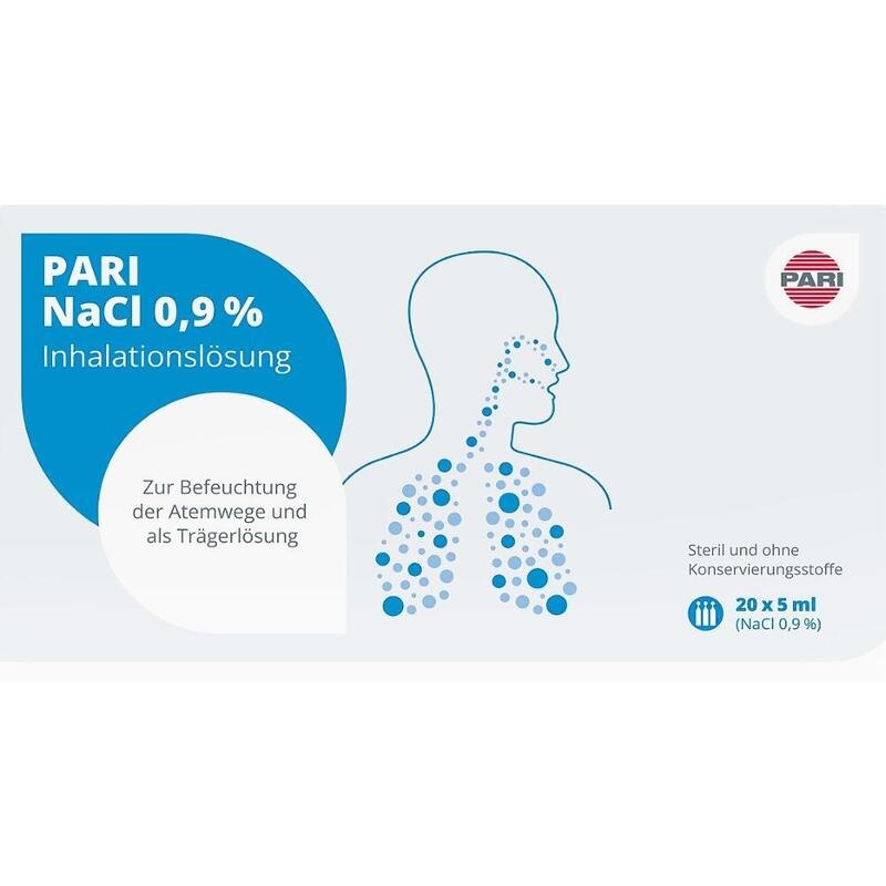 PARI NaCl Inhalationslösung Ampullen