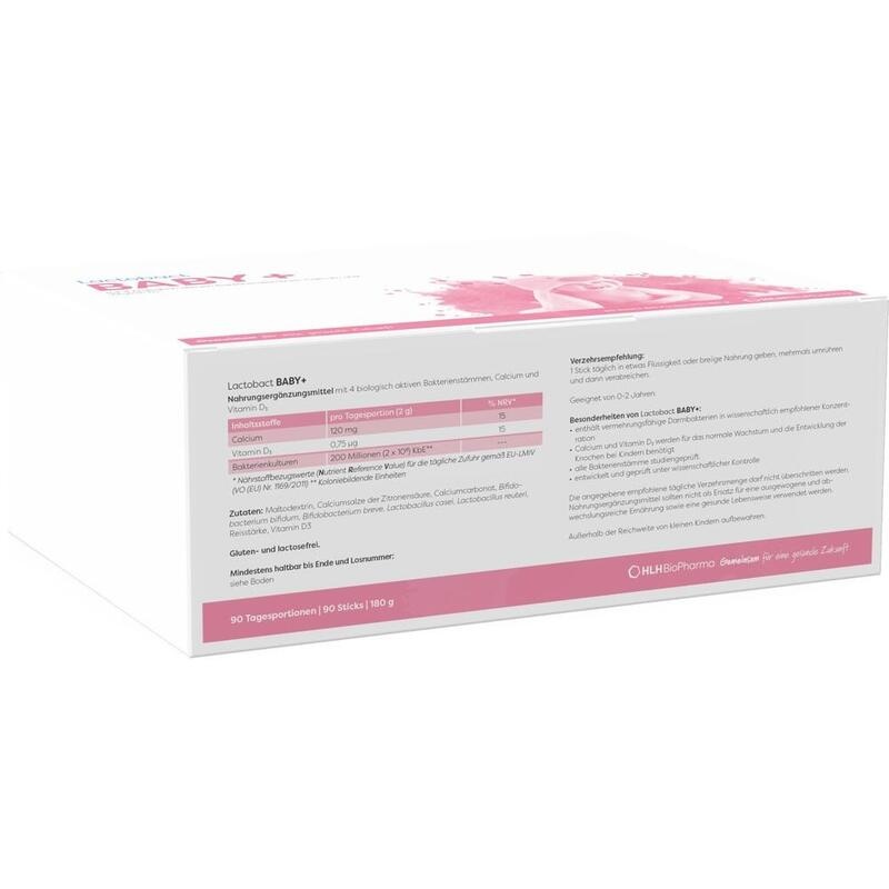 LACTOBACT Baby+ 90-Tage Beutel