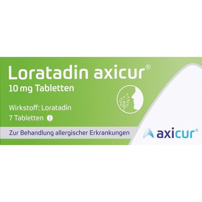 LORATADIN axicur 10 mg Tabletten