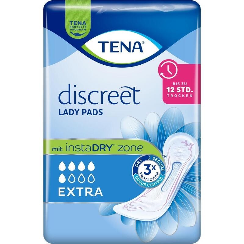 TENA LADY Discreet Inkontinenz Einlagen extra