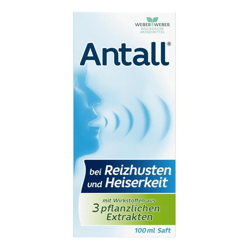 ANTALL bei Reizhusten und Heiserkeit Saft