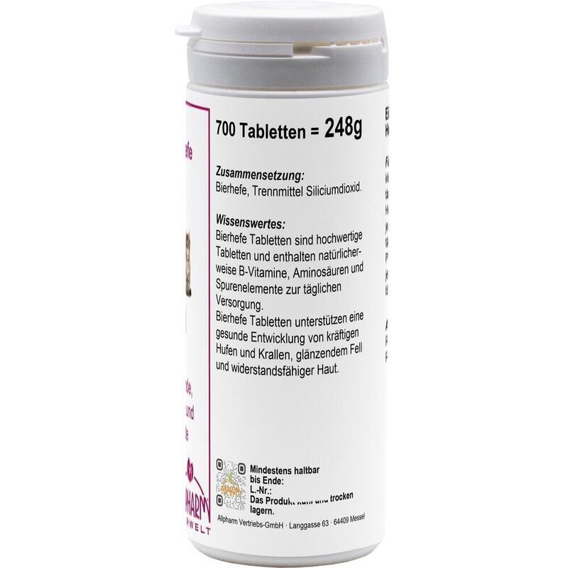 BIERHEFE TABLETTEN f.Haustiere und Pferde