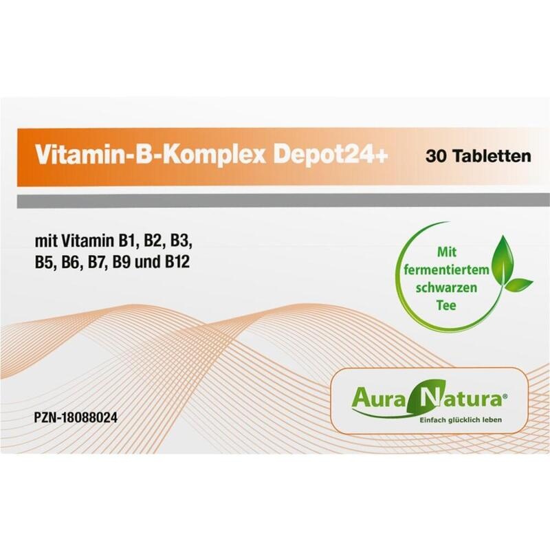 AURANATURA Vitamin B-Komplex Depot 24+ Tabletten