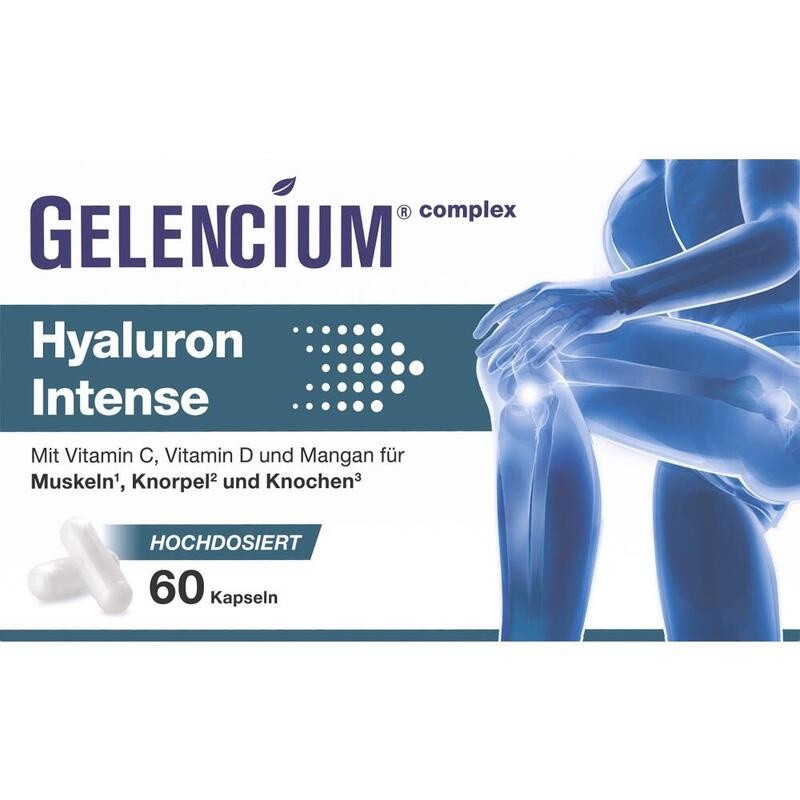 GELENCIUM Hyaluron Intense hochdos.Vitamin C Kaps.