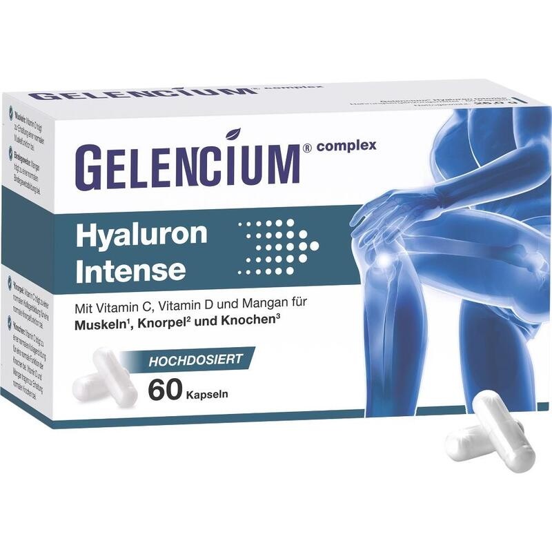 GELENCIUM Hyaluron Intense hochdos.Vitamin C Kaps.