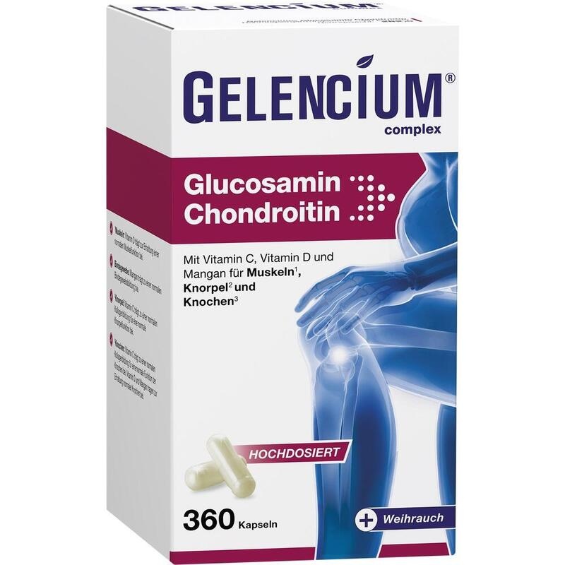GELENCIUM Glucosamin Chondroitin hochdos.Vit.C Kps