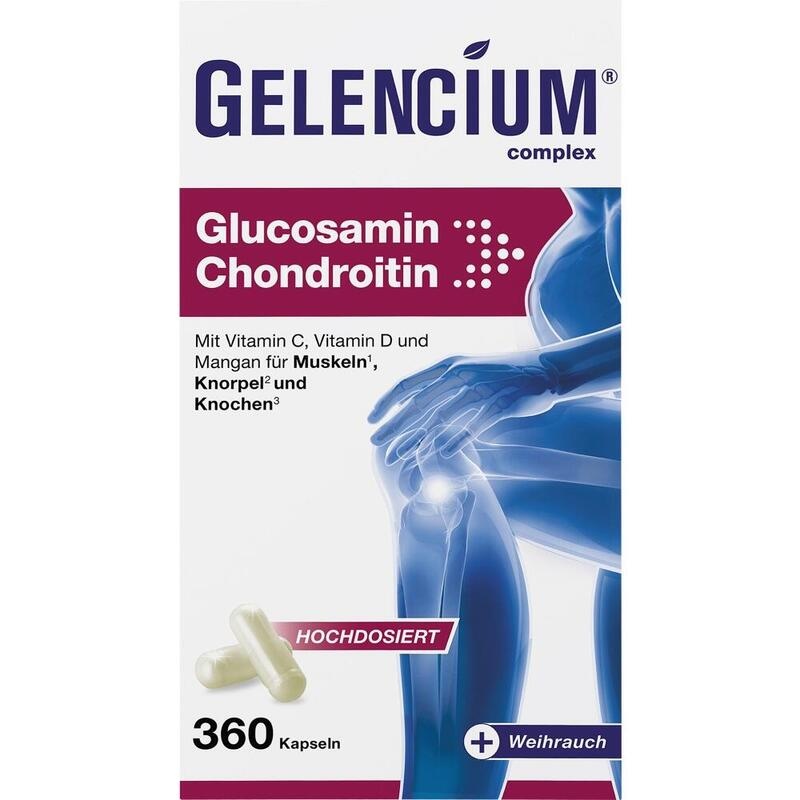 GELENCIUM Glucosamin Chondroitin hochdos.Vit.C Kps