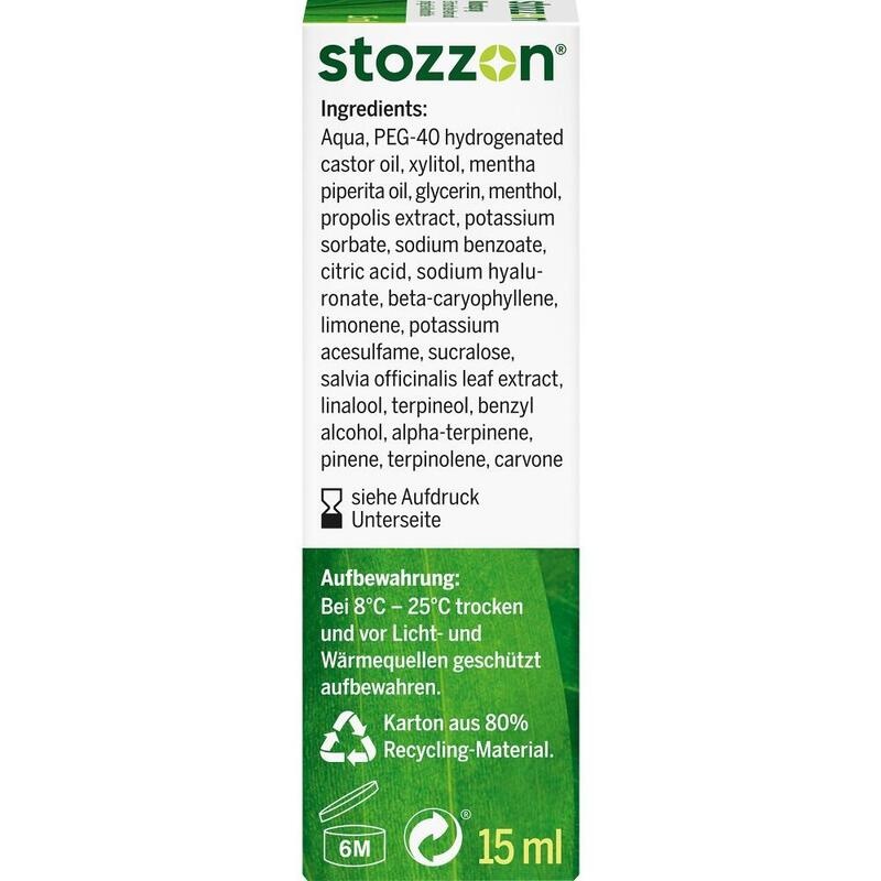 STOZZON Mundspray Pfefferminze