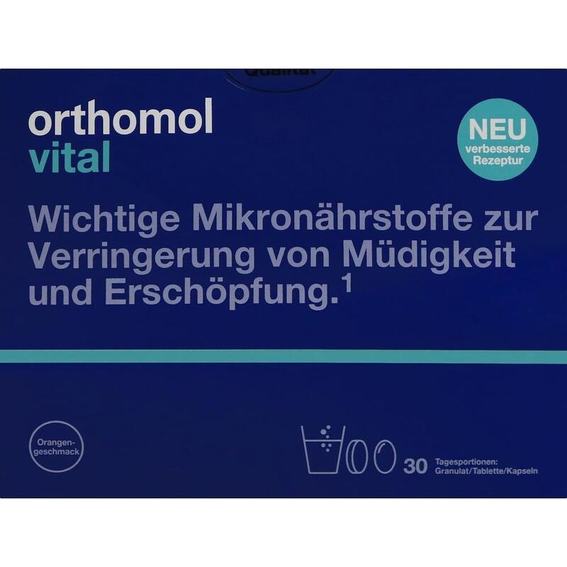ORTHOMOL Vital Granulat/Tablette/Kapseln Orange