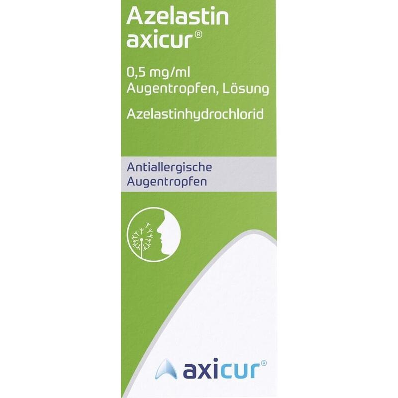 AZELASTIN axicur 0,5 mg/ml Augentropfen Lösung
