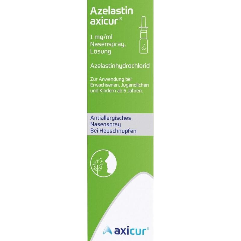 AZELASTIN axicur 1 mg/ml Nasenspray Lösung