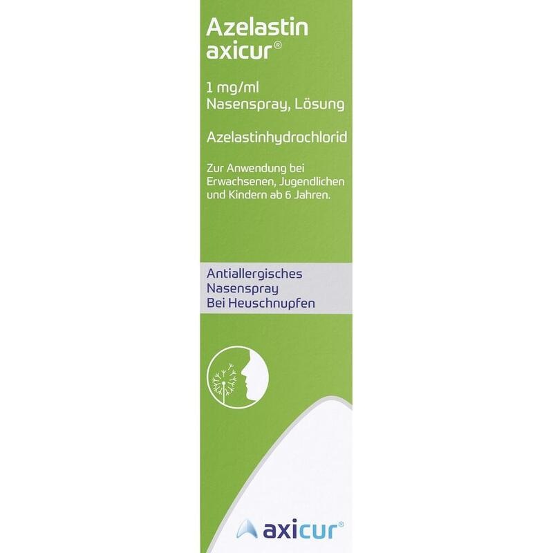 AZELASTIN axicur 1 mg/ml Nasenspray Lösung