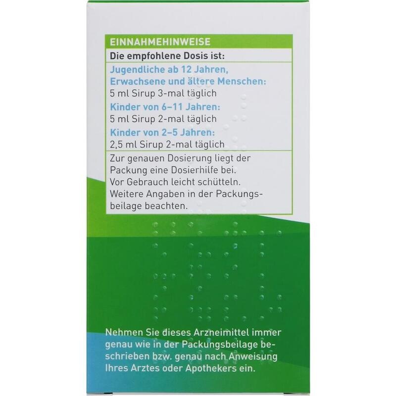 HEDELIX Hustensirup mit Himbeer-Kirsch-Geschmack