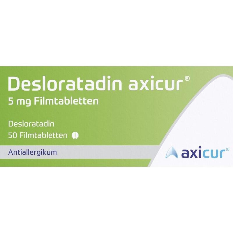 DESLORATADIN axicur 5 mg Filmtabletten