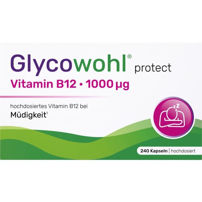 GLYCOWOHL Vitamin B12 1000 μg hochdos.vegan Kaps.