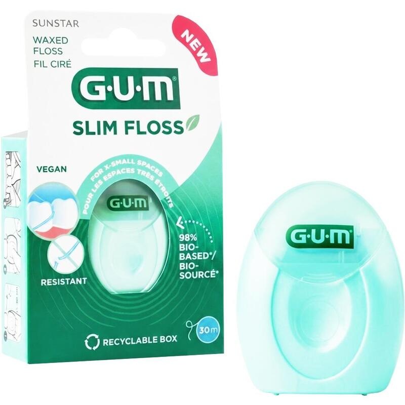 GUM SLIM FLOSS gewachst 30 m